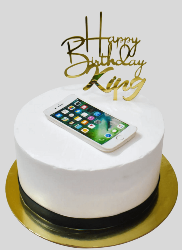 Cute iPhone Cake