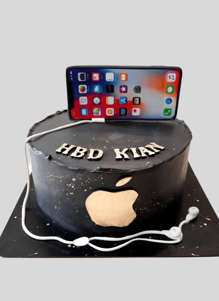 Fetching iPhone Cake