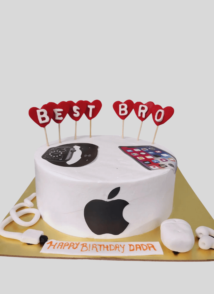 Graceful iPhone Cake