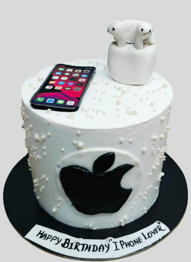 Mesmeric iPhone Cake