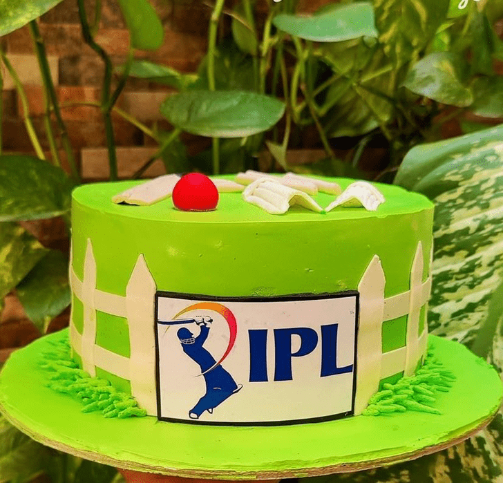 Enthralling IPL Cake