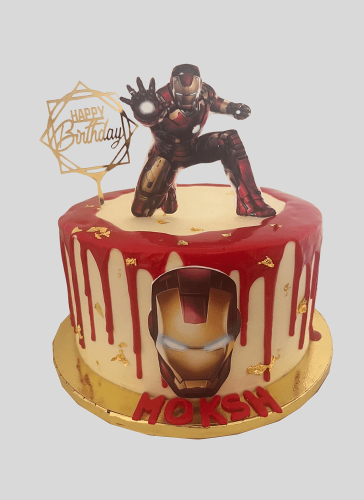 Ravishing Iron Man Cake