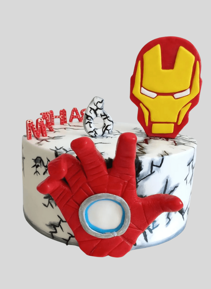 Refined Iron Man Cake