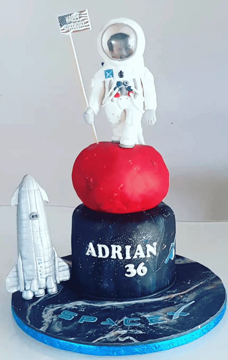 Ravishing Isro Cake