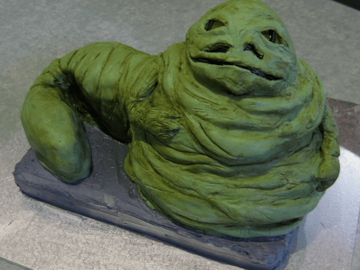 Appealing Jabba the Hutt Cake
