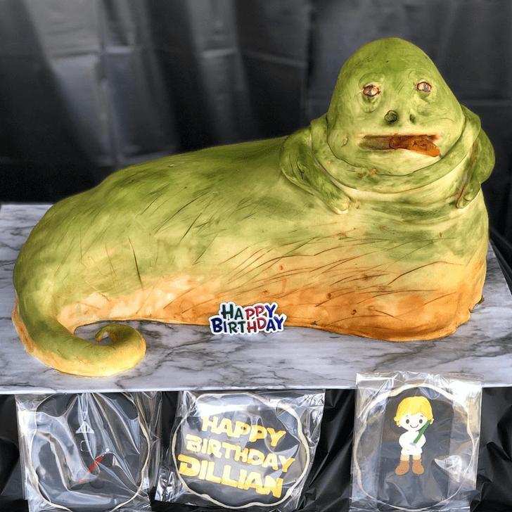 Classy Jabba the Hutt Cake