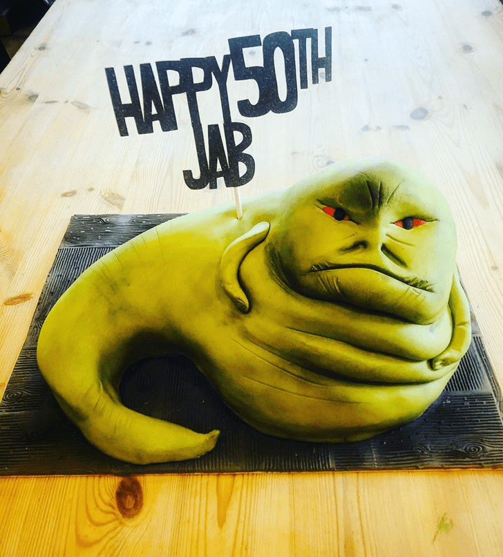 Cute Jabba the Hutt Cake