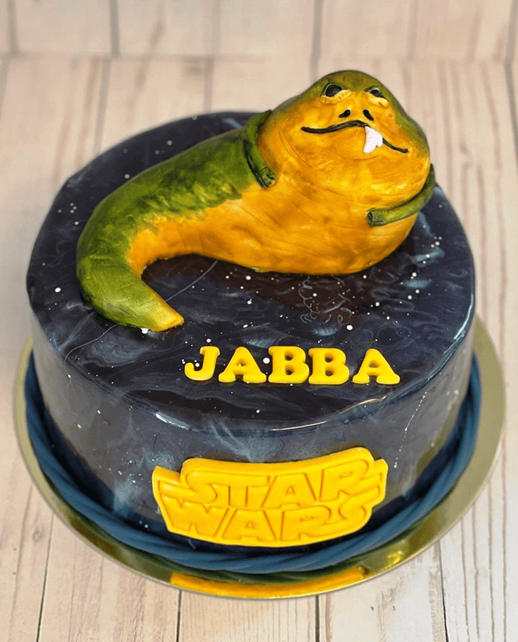Enthralling Jabba the Hutt Cake