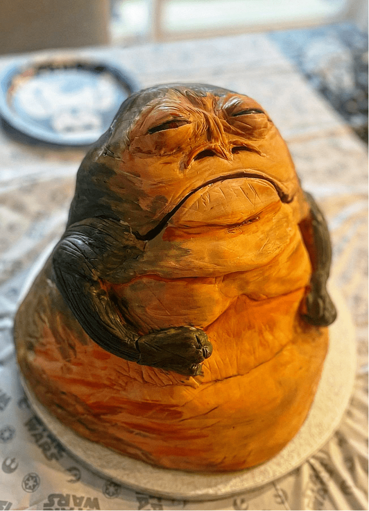 Excellent Jabba the Hutt Cake