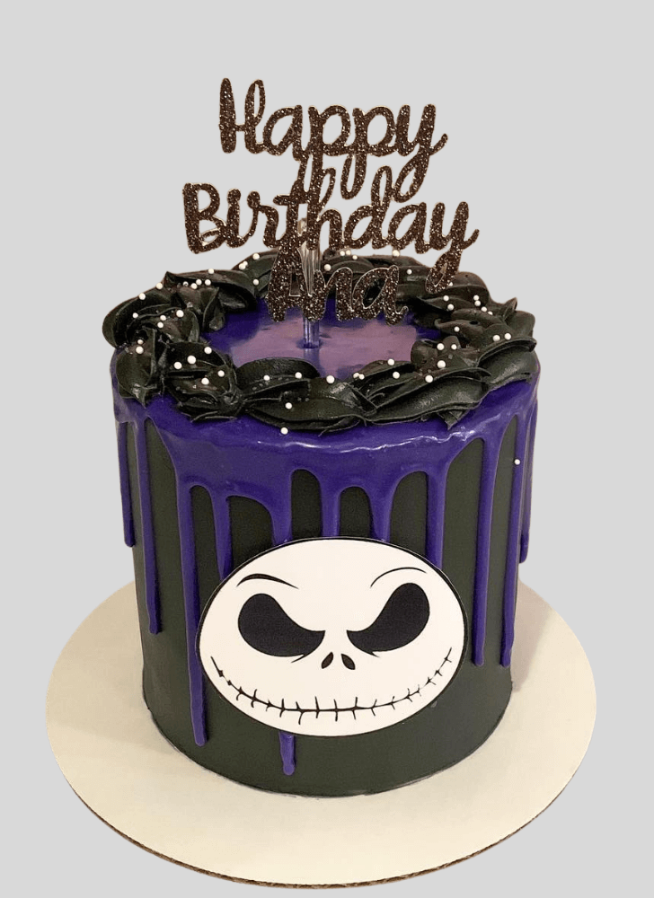 Divine Jack Skellington Cake
