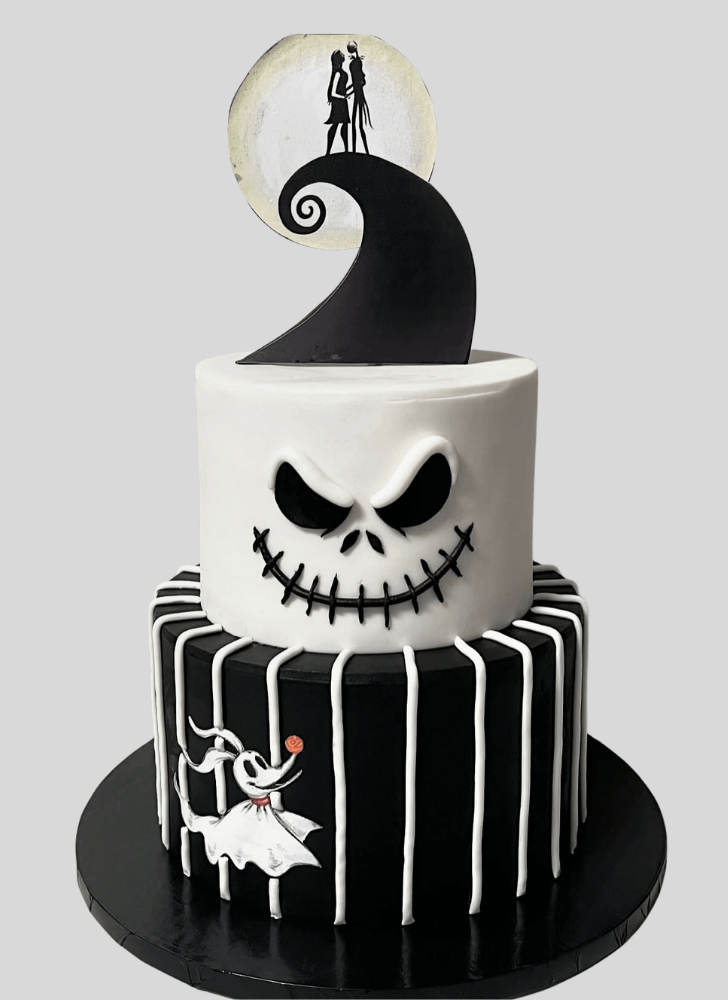 Excellent Jack Skellington Cake