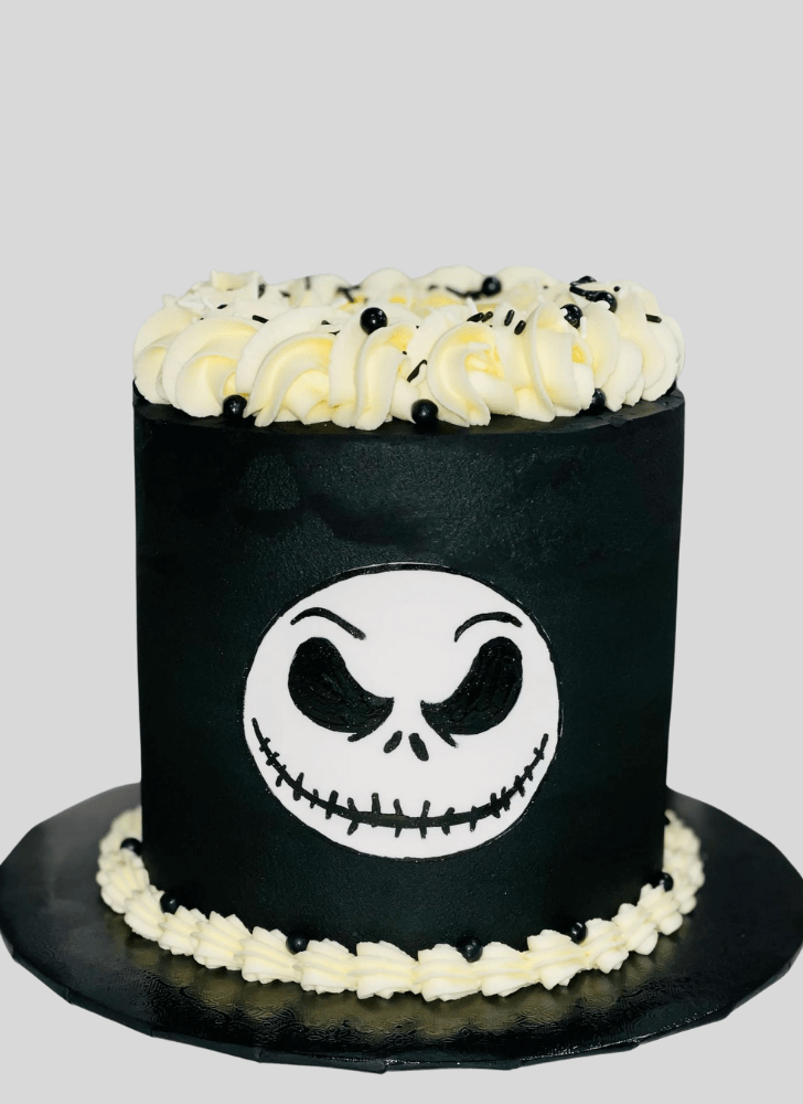 Fine Jack Skellington Cake