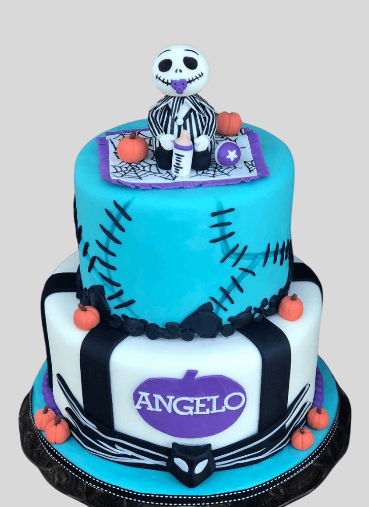 Gorgeous Jack Skellington Cake