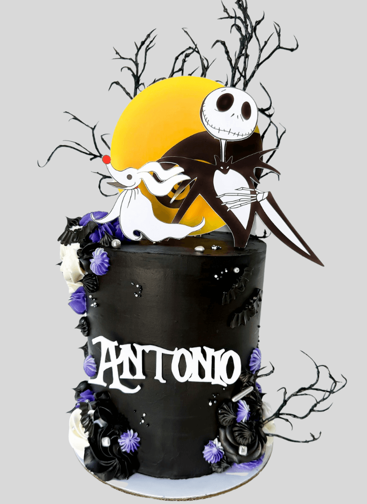 Handsome Jack Skellington Cake