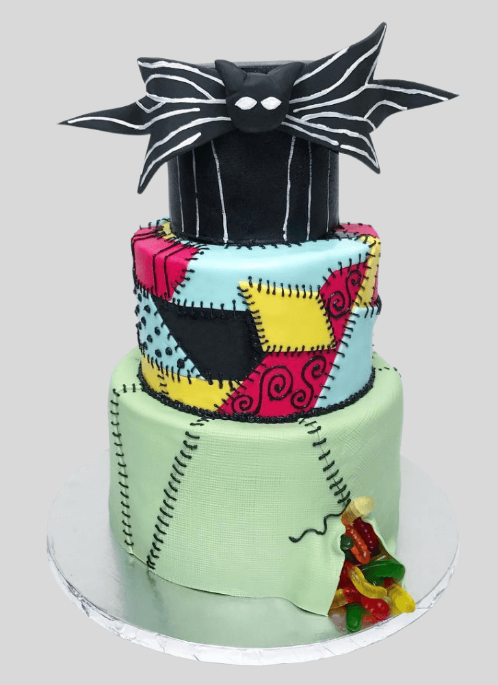 Marvelous Jack Skellington Cake