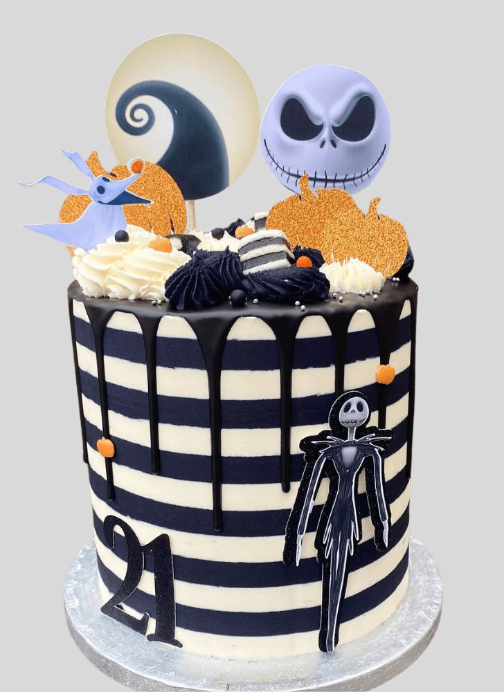 Ravishing Jack Skellington Cake
