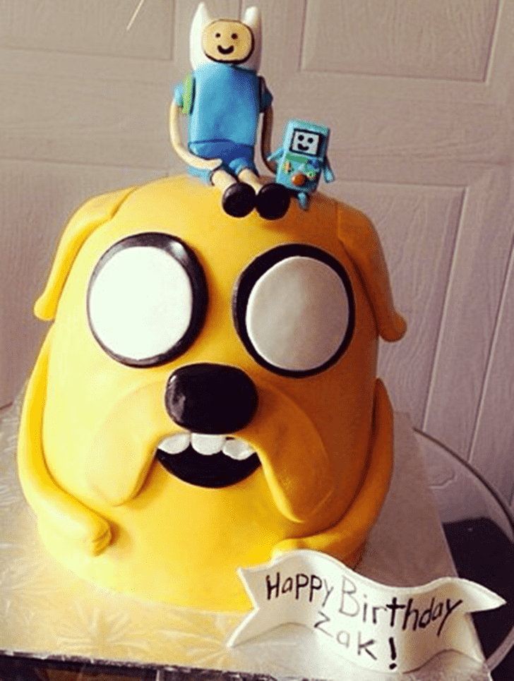 Adorable Jake The Dog Cake