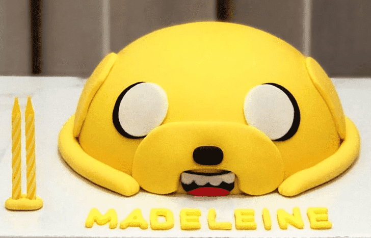 Comely Jake The Dog Cake