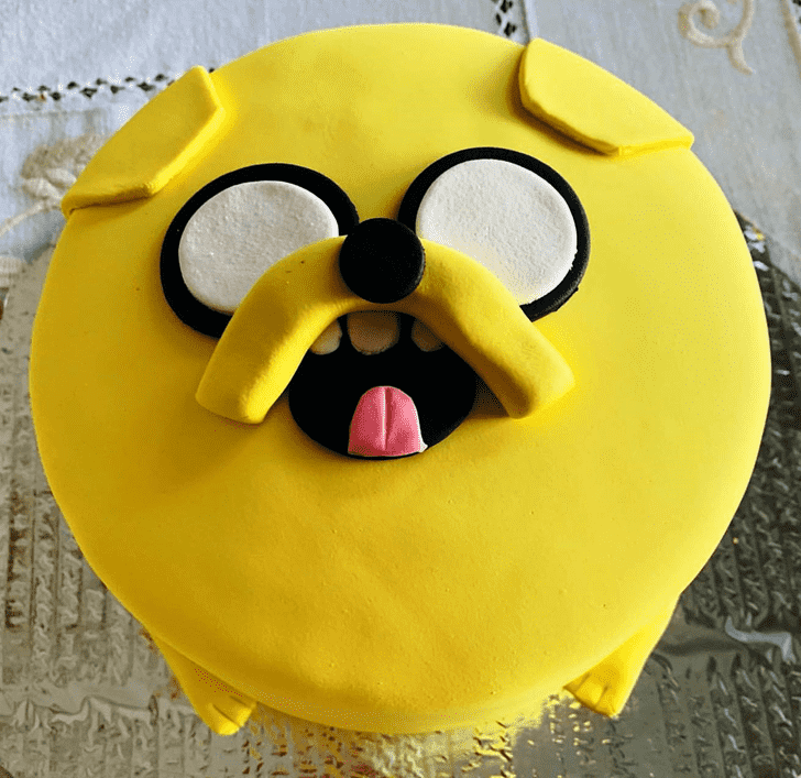 Delicate Jake The Dog Cake