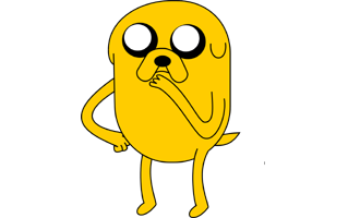 Jake The Dog Cake Design