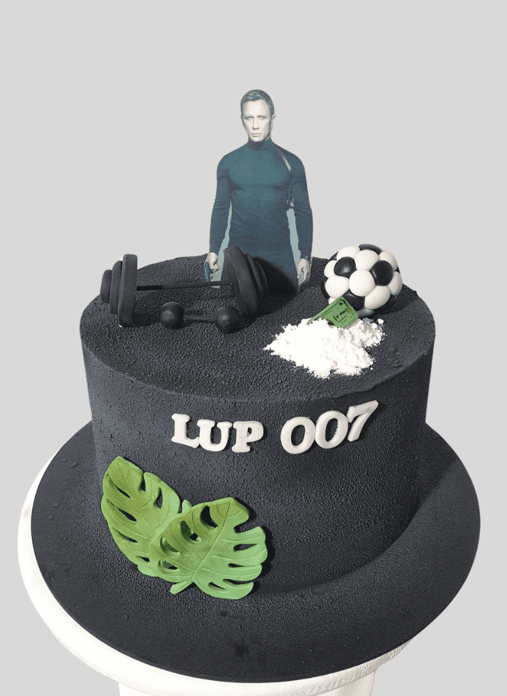 Adorable James Bond Cake