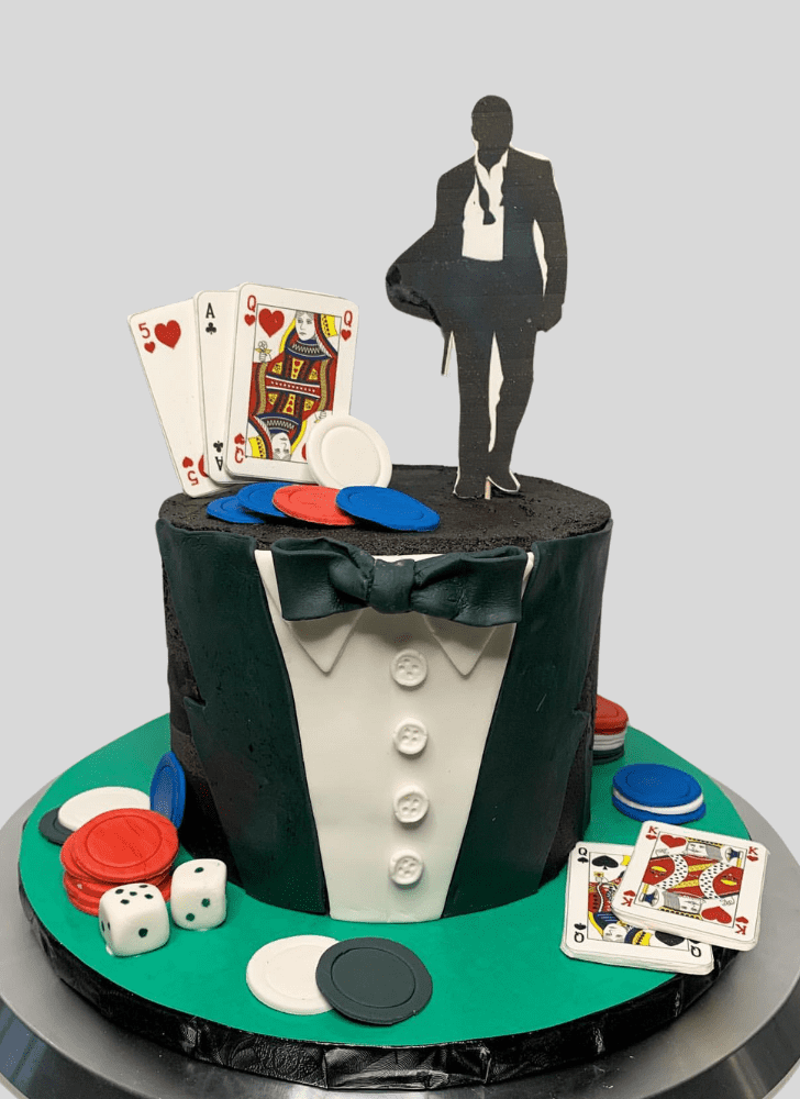 Angelic James Bond Cake