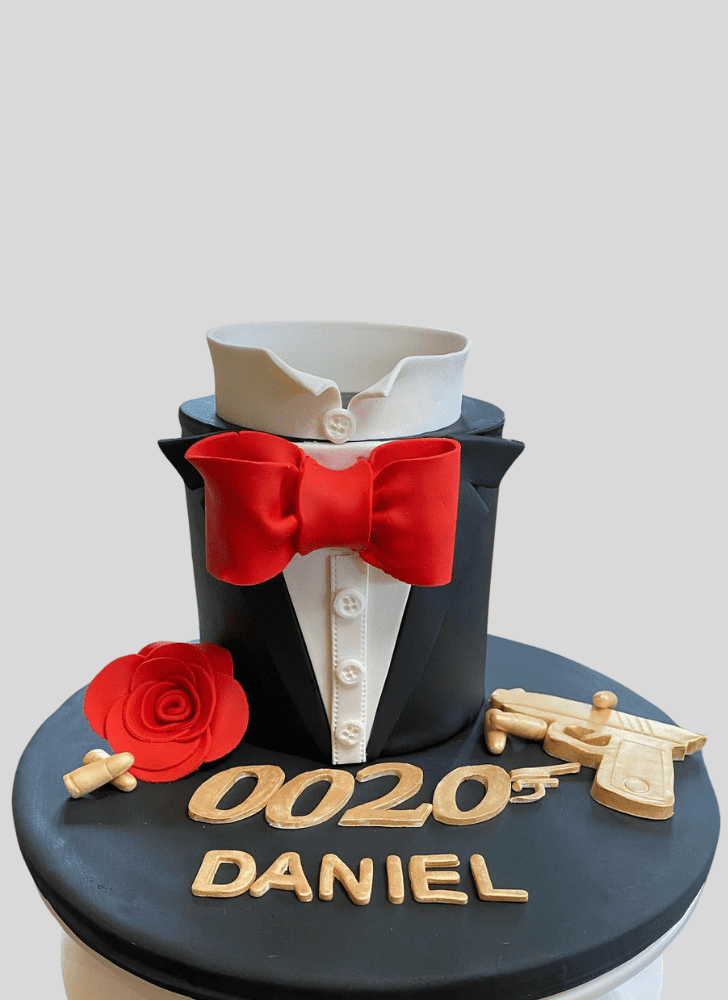 Appealing James Bond Cake