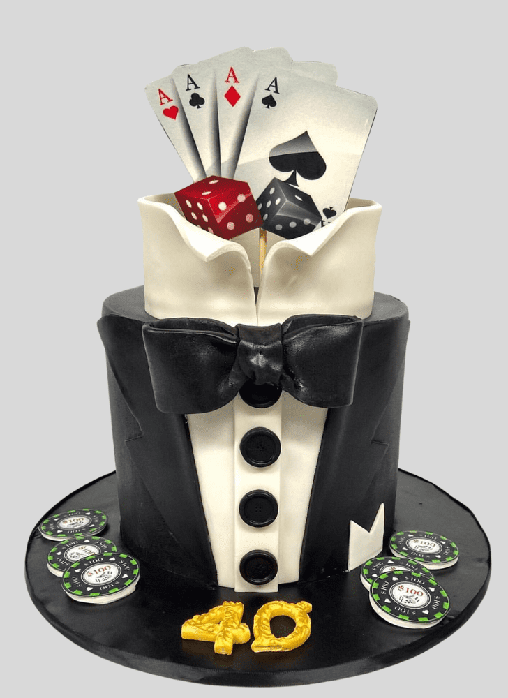 Beauteous James Bond Cake