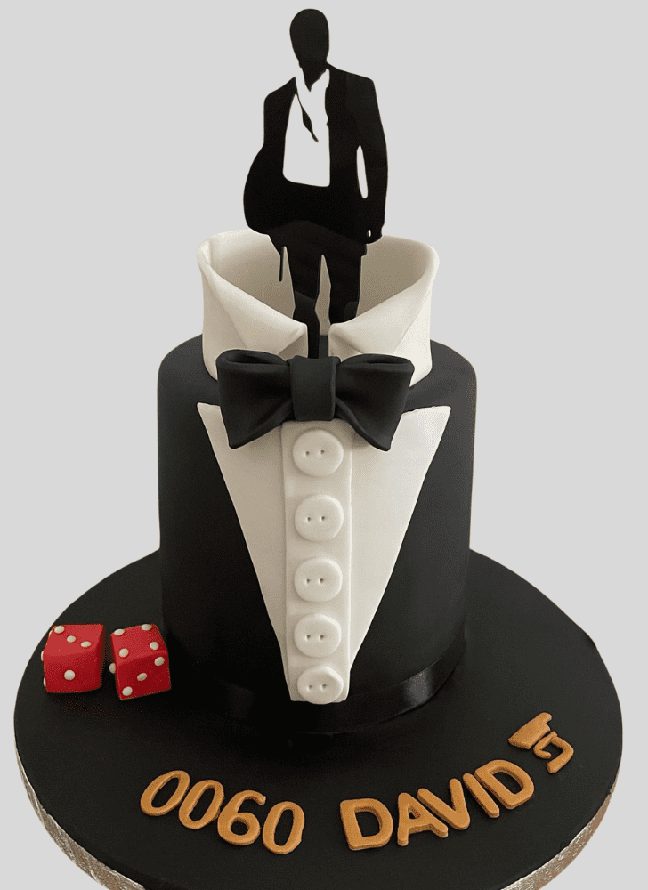 Bewitching James Bond Cake