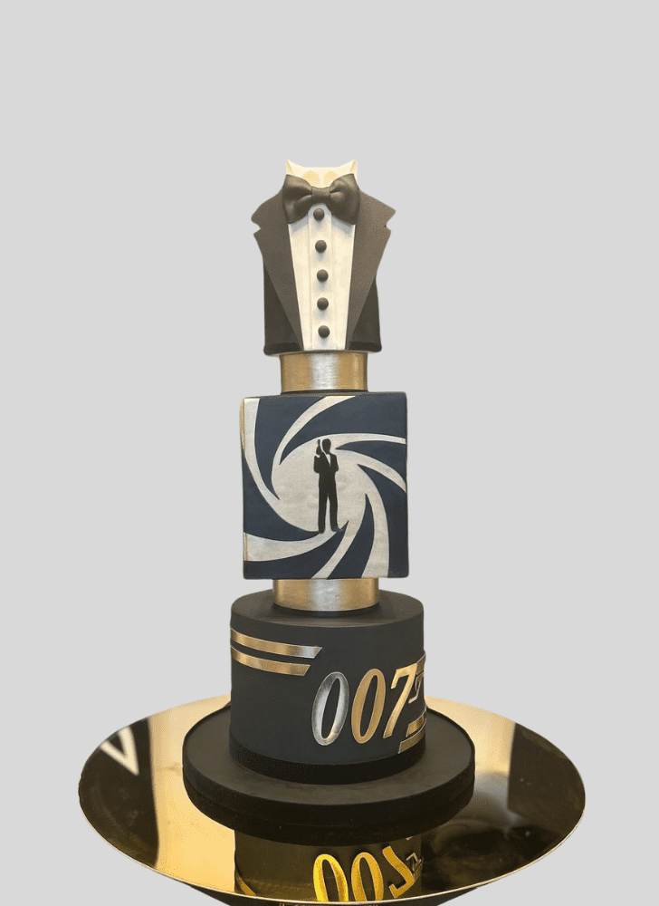 Captivating James Bond Cake