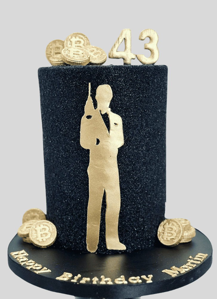 Dazzling James Bond Cake