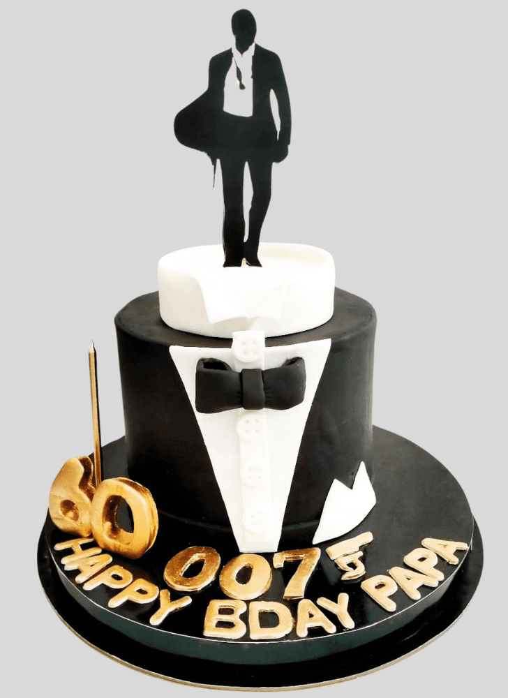 Delightful James Bond Cake