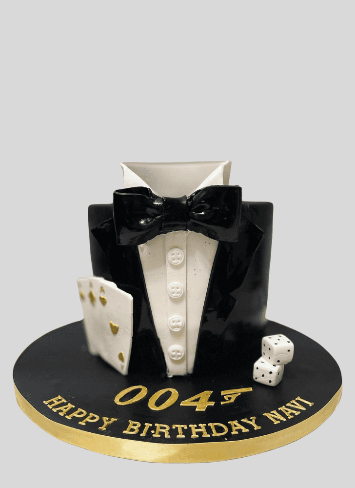 Exquisite James Bond Cake