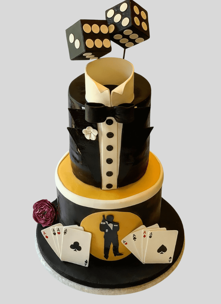 Fine James Bond Cake