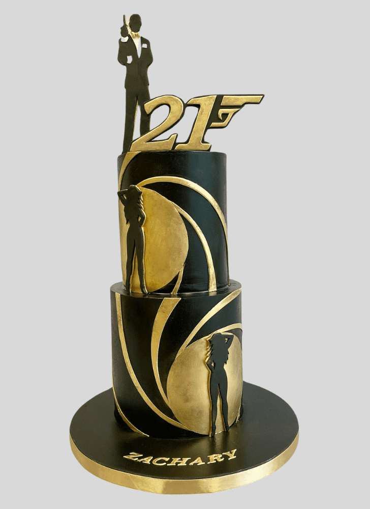 Ideal James Bond Cake