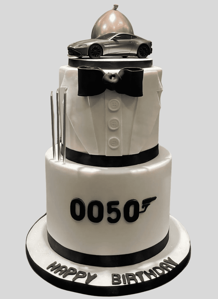 Magnificent James Bond Cake