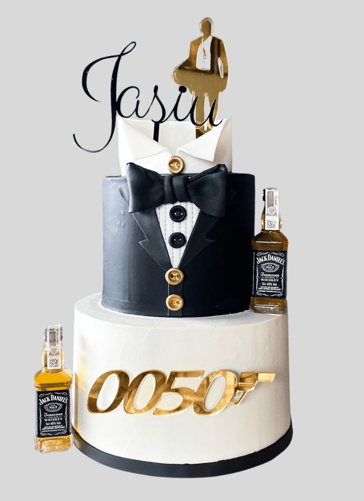 Marvelous James Bond Cake