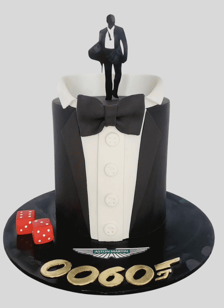 Mesmeric James Bond Cake