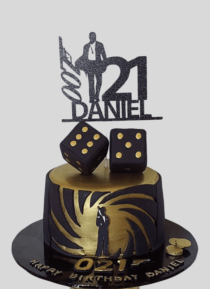 Nice James Bond Cake