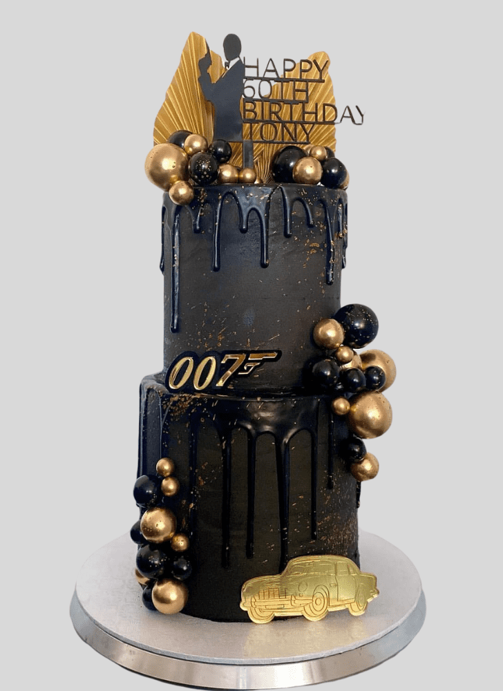 Pleasing James Bond Cake