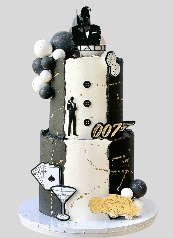 Ravishing James Bond Cake