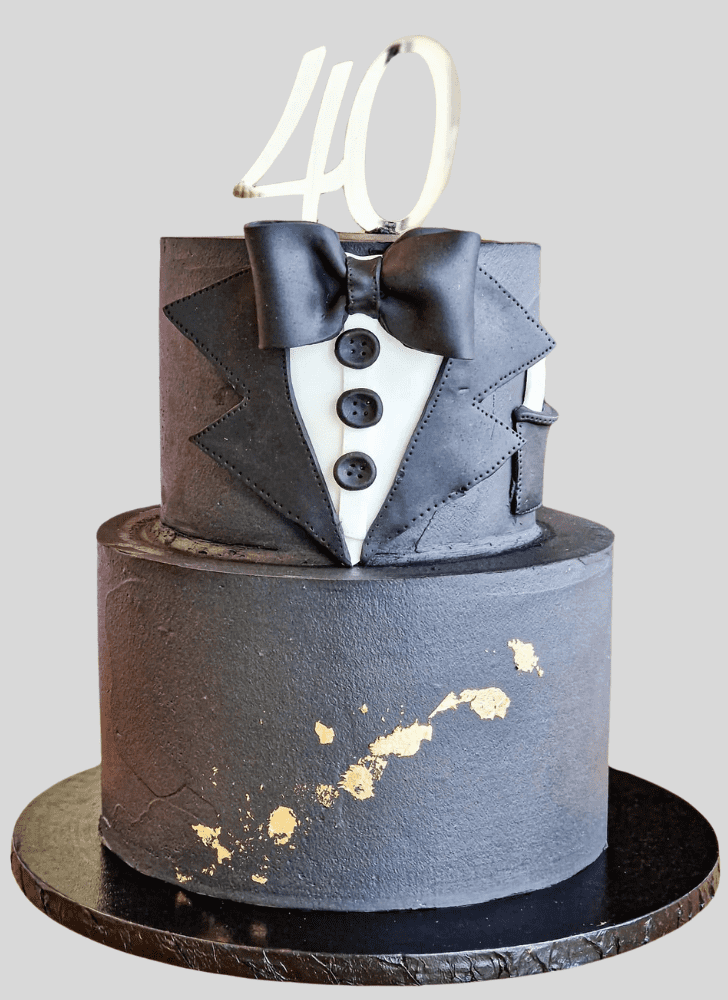 Resplendent James Bond Cake