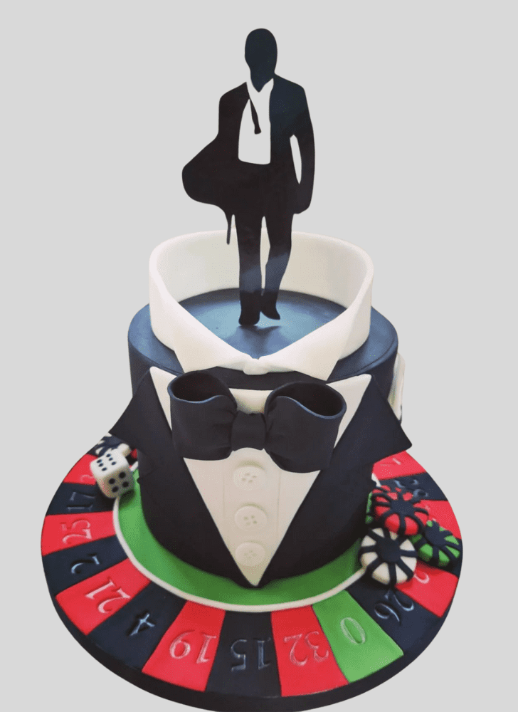 Wonderful James Bond Cake Design