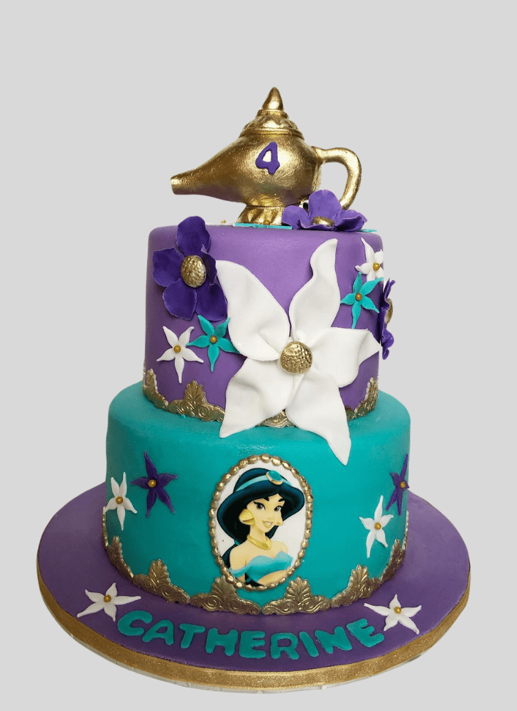 Adorable Princess Jasmine Cake