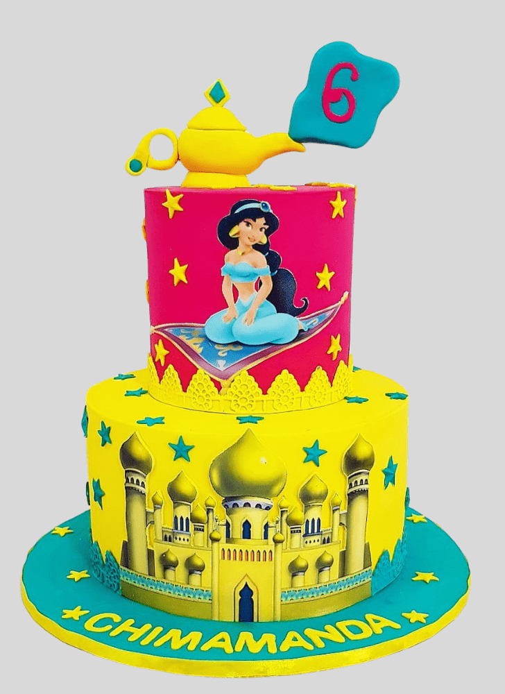 Beauteous Princess Jasmine Cake