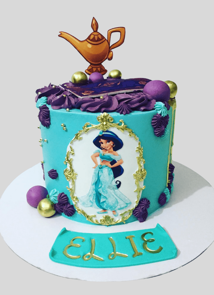 Elegant Princess Jasmine Cake