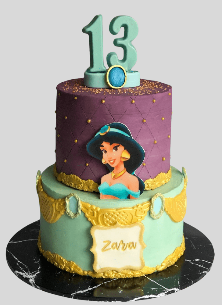 Enticing Princess Jasmine Cake