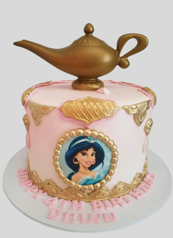 Excellent Princess Jasmine Cake