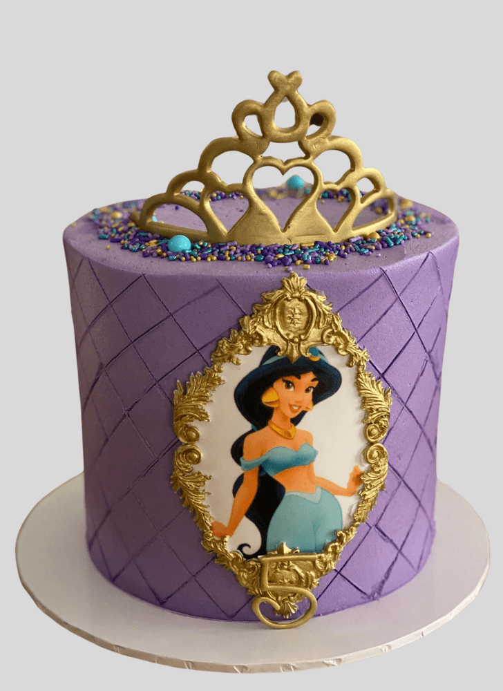 Fascinating Princess Jasmine Cake