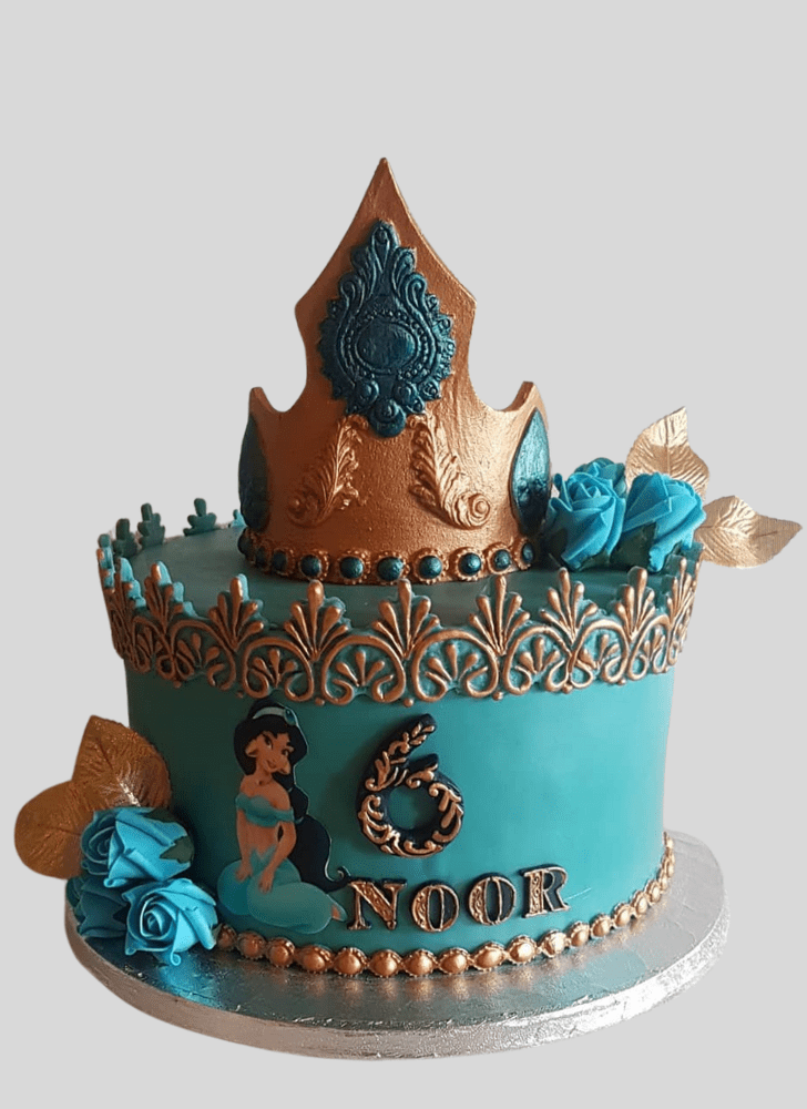 Fetching Princess Jasmine Cake